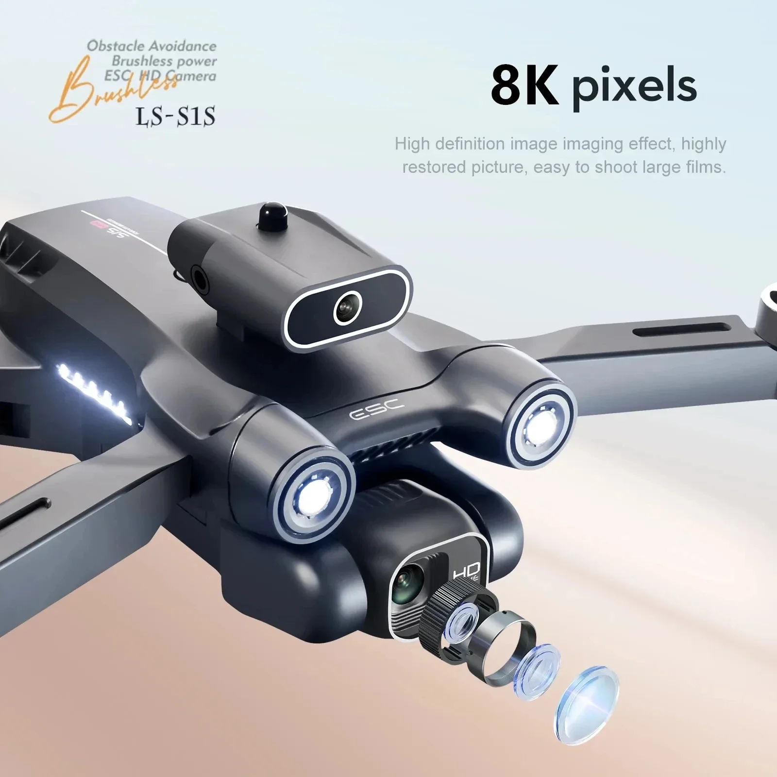 New S1S 5G GPS Drone Camera 8K - огляд і ціна Drone Photogrammetry