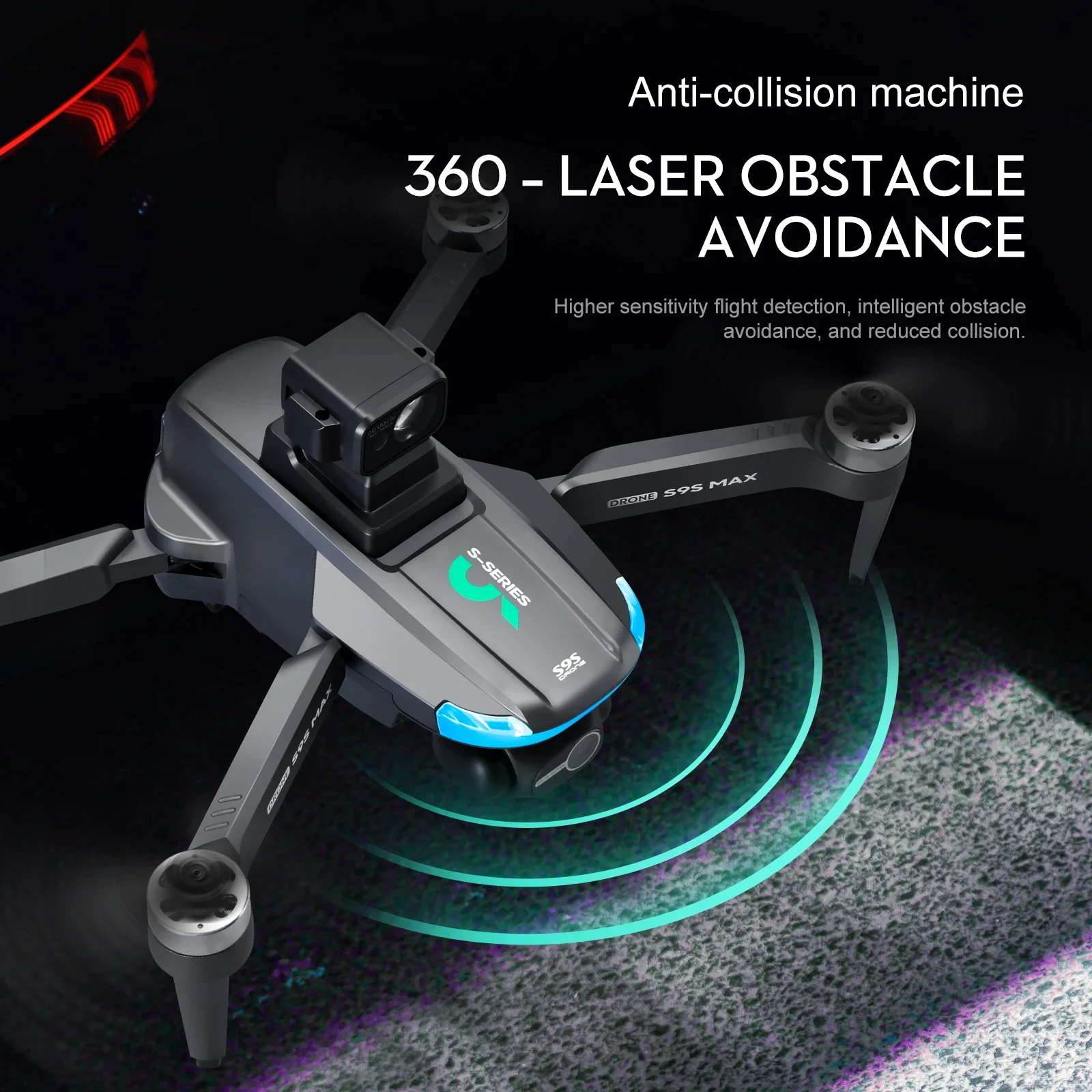 NEW S9S MAX MINI Drone 4K 2-Ax - огляд і ціна Drone Aerial Photography