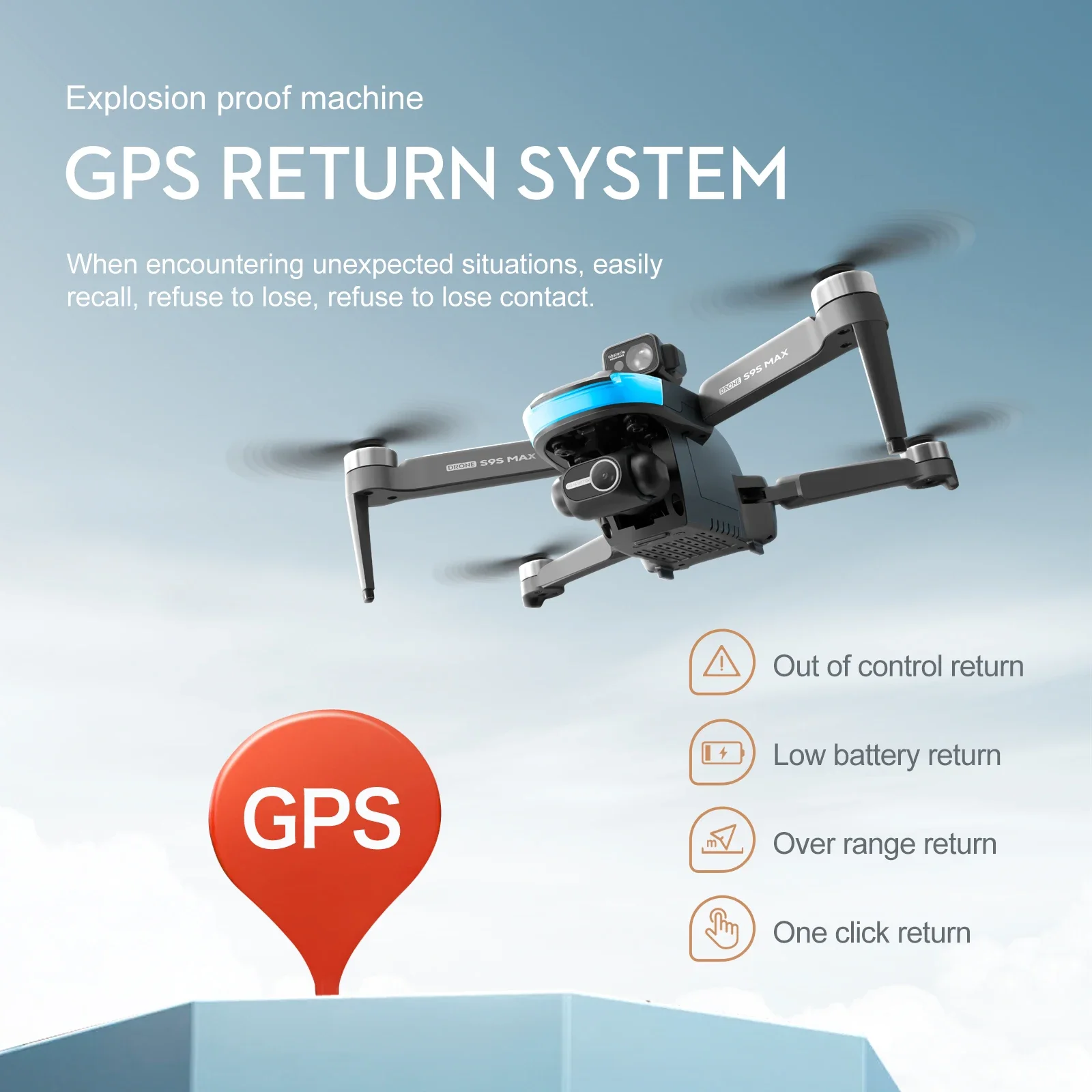 NEW S9S MAX MINI Drone 4K 2-Ax - огляд і ціна Drone Aerial Photography