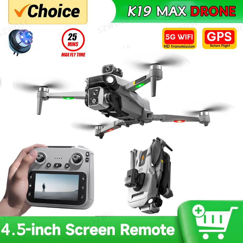 2026 K19 MAX GPS Drone Cam Fis - огляд і ціна Drone Surveying