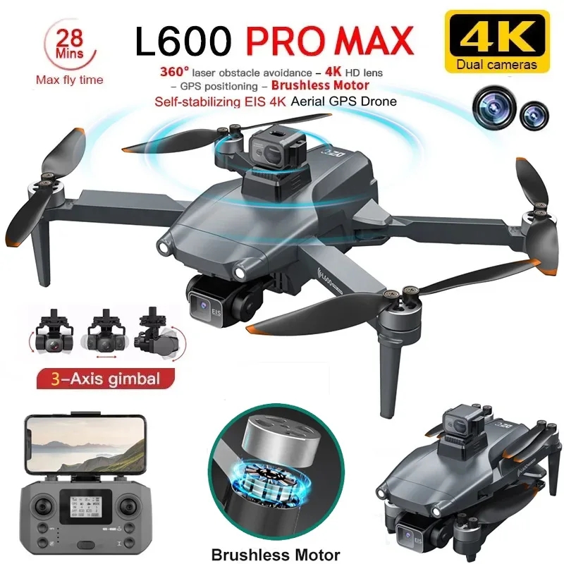 L600 PRO MAX GPS Drone Profess - огляд і ціна Drone Aerial Photography