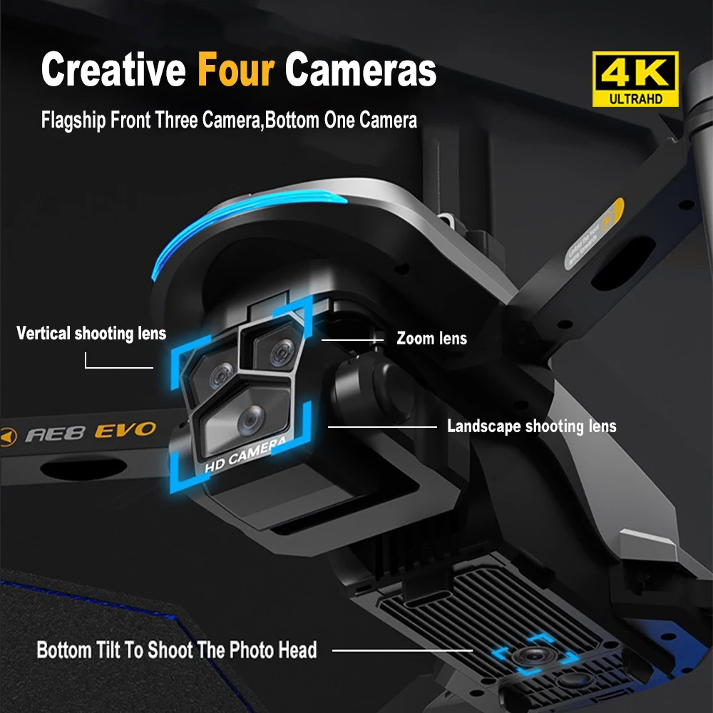 AE8 EVO Drone GPS 8K Professio - огляд і ціна Drone Photogrammetry